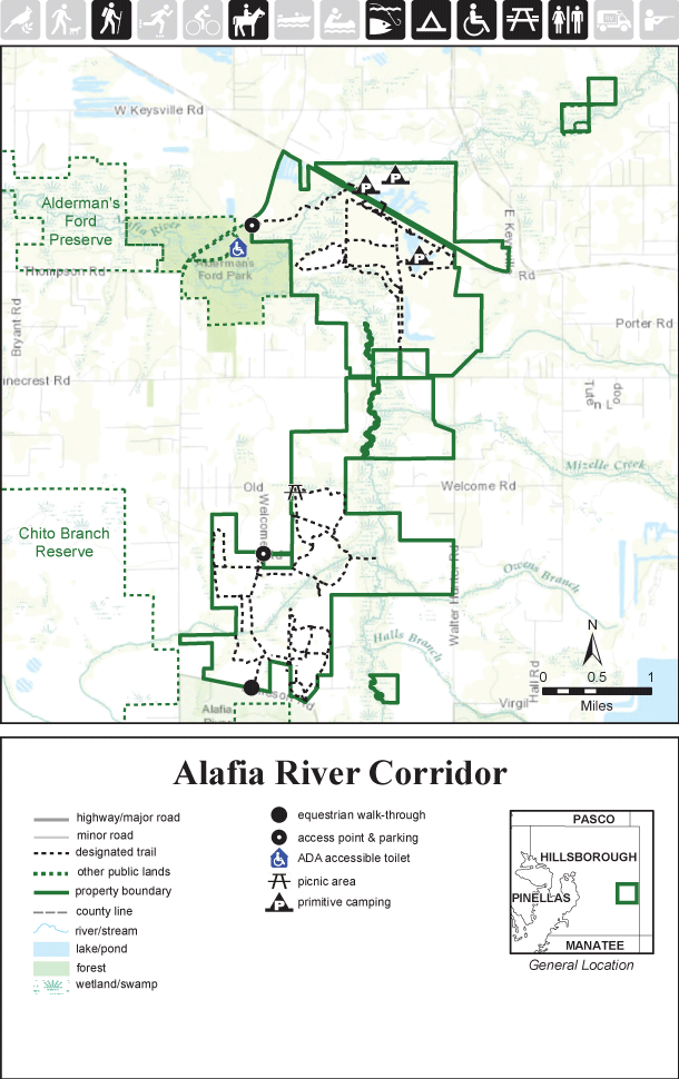 Alafia River Corridor map thumbnail